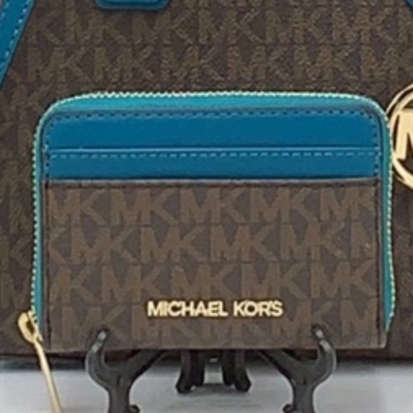 Michael Kors Jet Set MD ZA Card Case Wallet - Picture 8 of 16